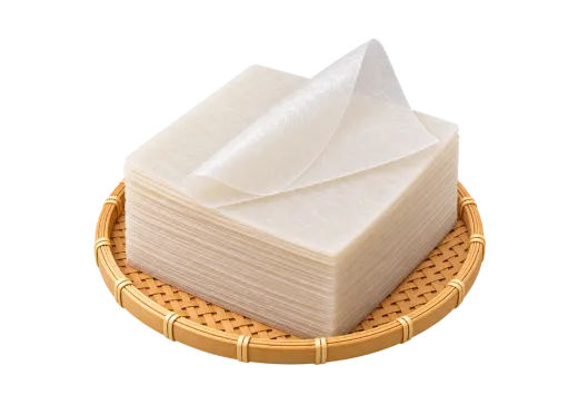 Bánh tráng chả giò