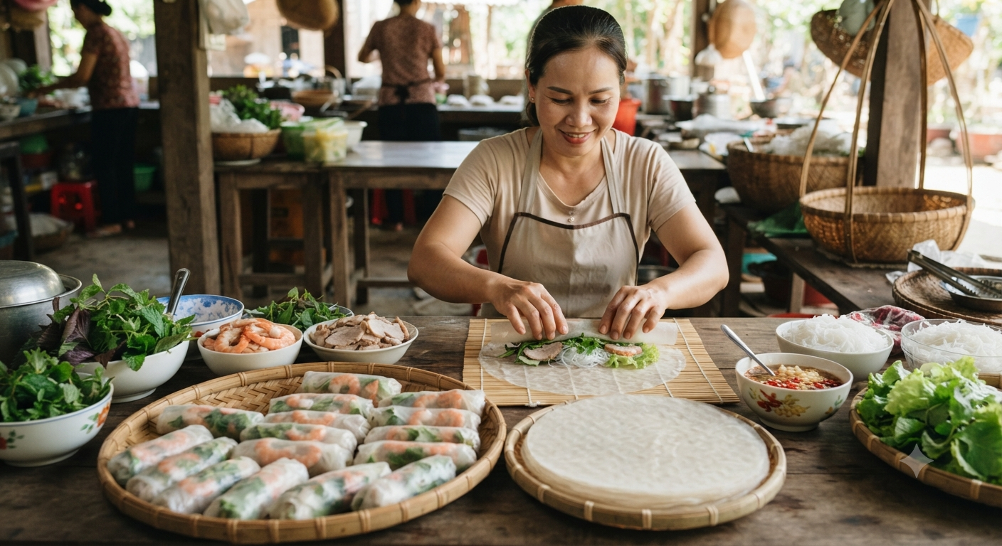 Đặc điểm và ứng dụng của bánh tráng mỏng trong ẩm thực