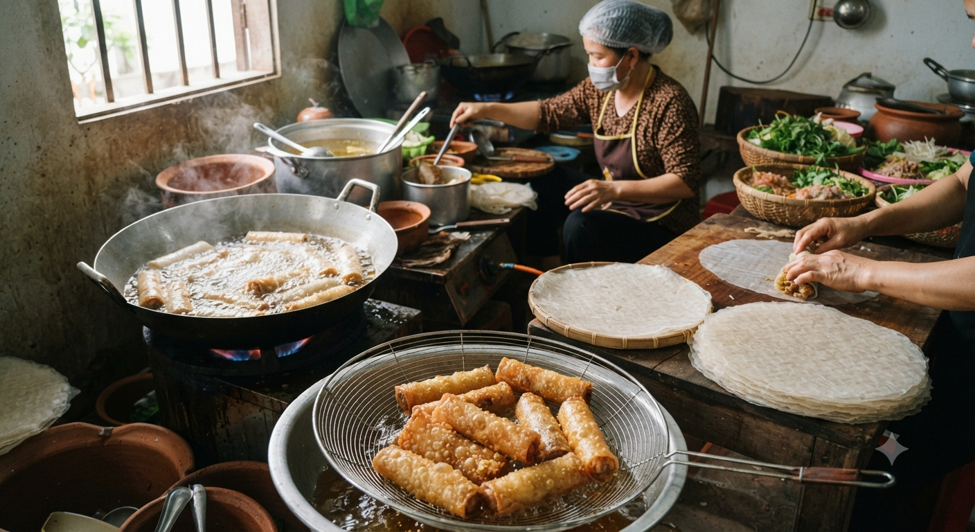Đặc điểm và ứng dụng của bánh tráng dày cho món chiên giòn